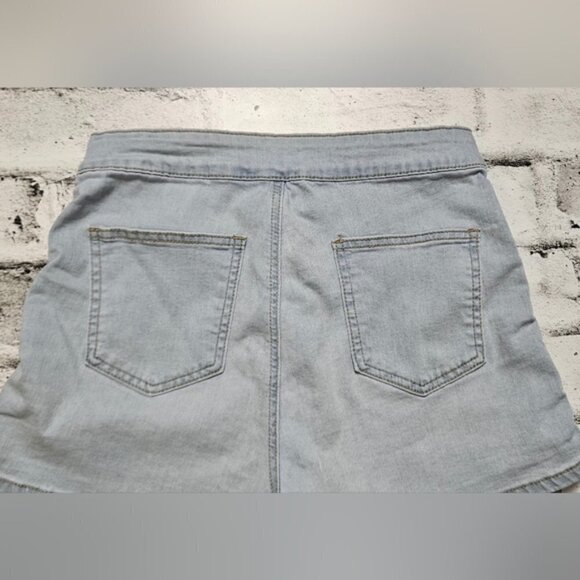 SHEIN SXY Drawstring Side Denim Shorts - Picture 13 of 16